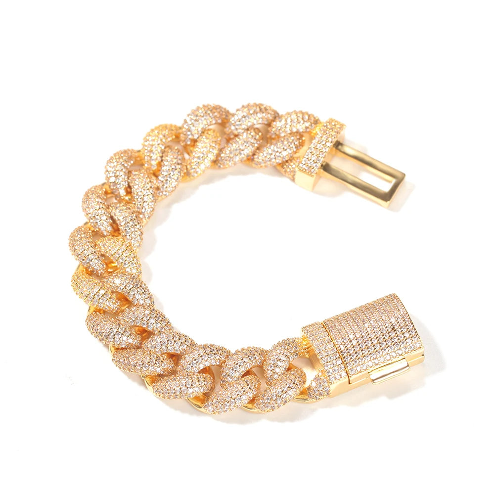 14mm Cuban Chains and Bracelets