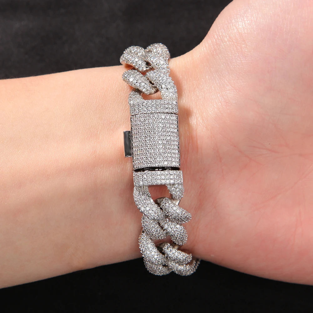 14mm Cuban Chains and Bracelets