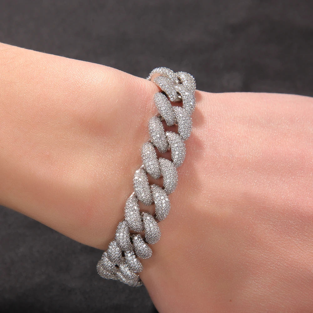 14mm Cuban Chains and Bracelets