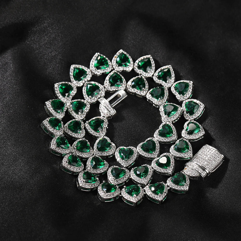 Heart Cubic Zircon Necklaces For Woman