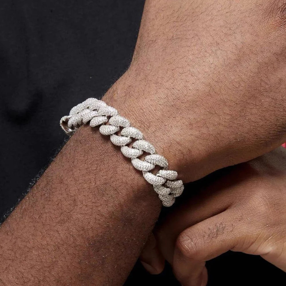 14mm Cuban Chains and Bracelets