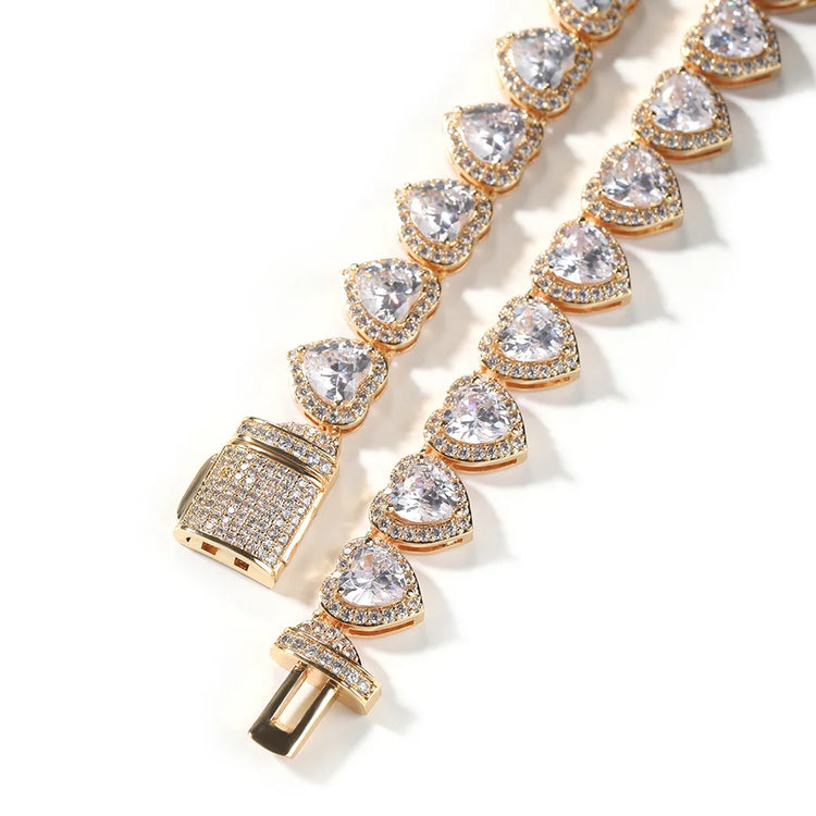 Heart Cubic Zircon Necklaces For Woman