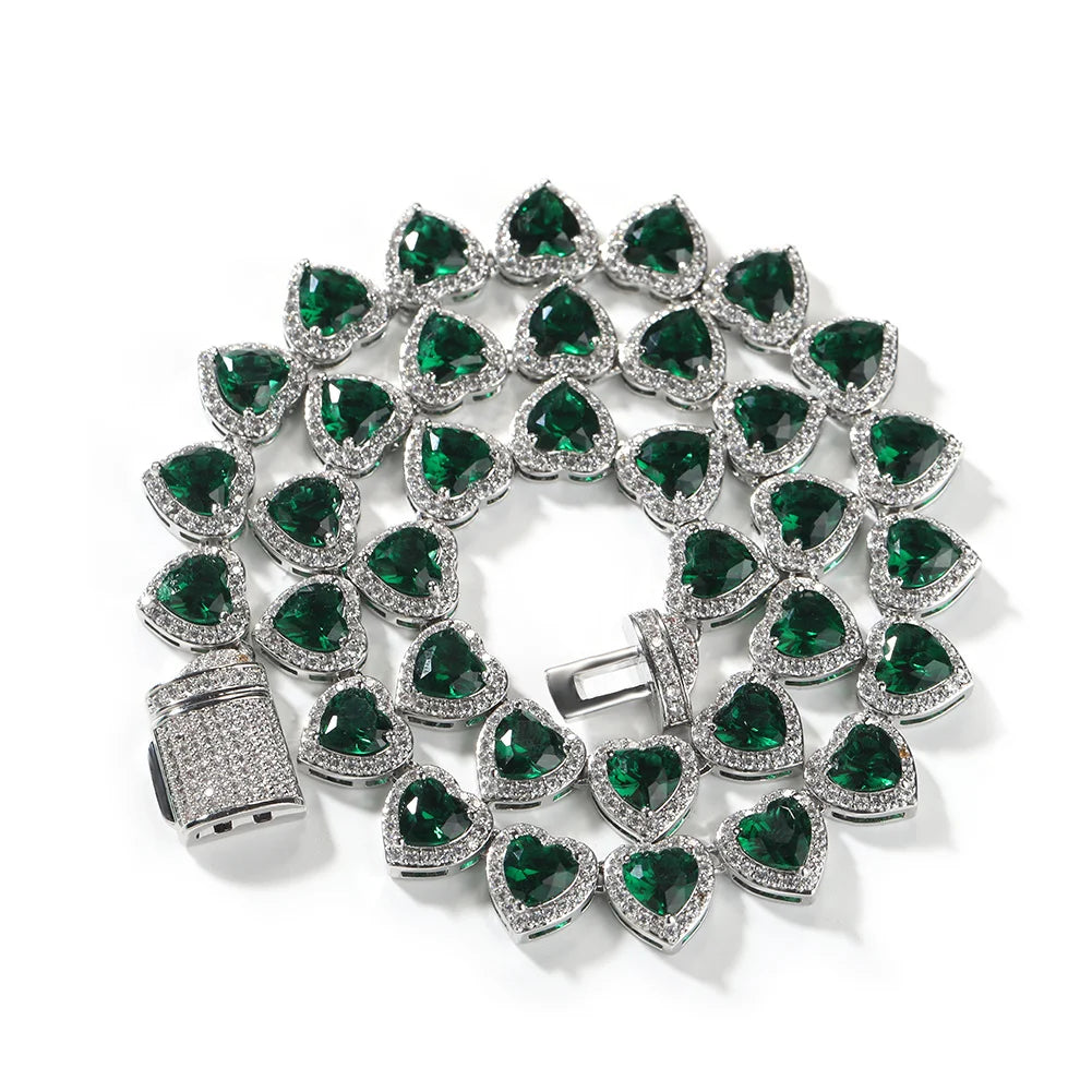 Heart Cubic Zircon Necklaces For Woman