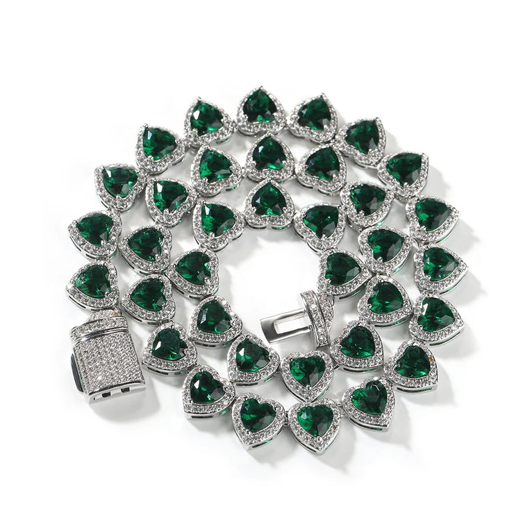 Heart Cubic Zircon Necklaces For Woman