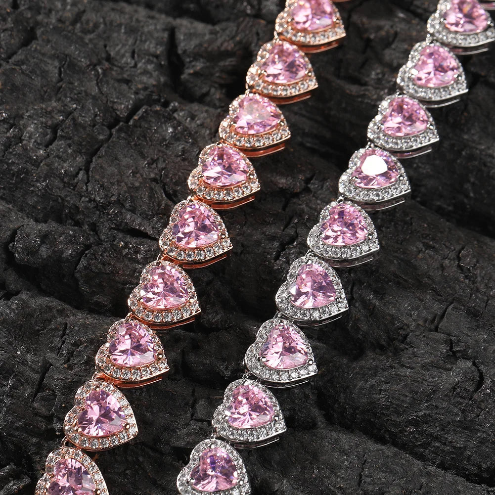 Heart Cubic Zircon Necklaces For Woman