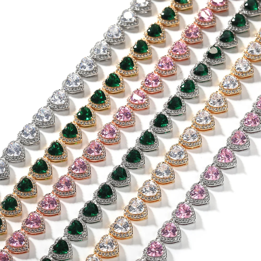 Heart Cubic Zircon Necklaces For Woman