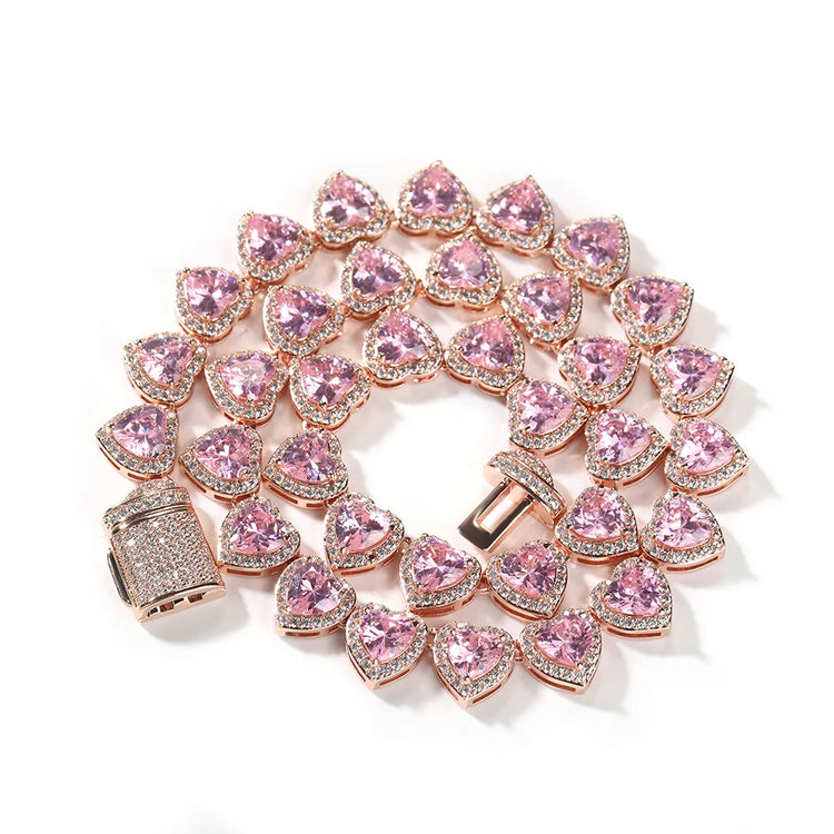 Heart Cubic Zircon Necklaces For Woman