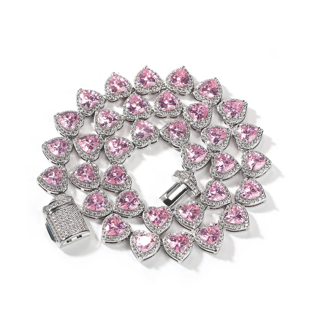 Heart Cubic Zircon Necklaces For Woman