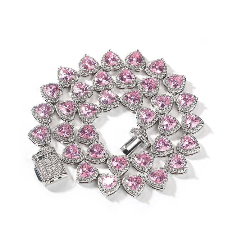 Heart Cubic Zircon Necklaces For Woman