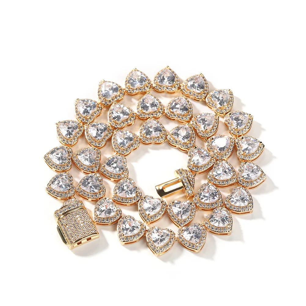 Heart Cubic Zircon Necklaces For Woman