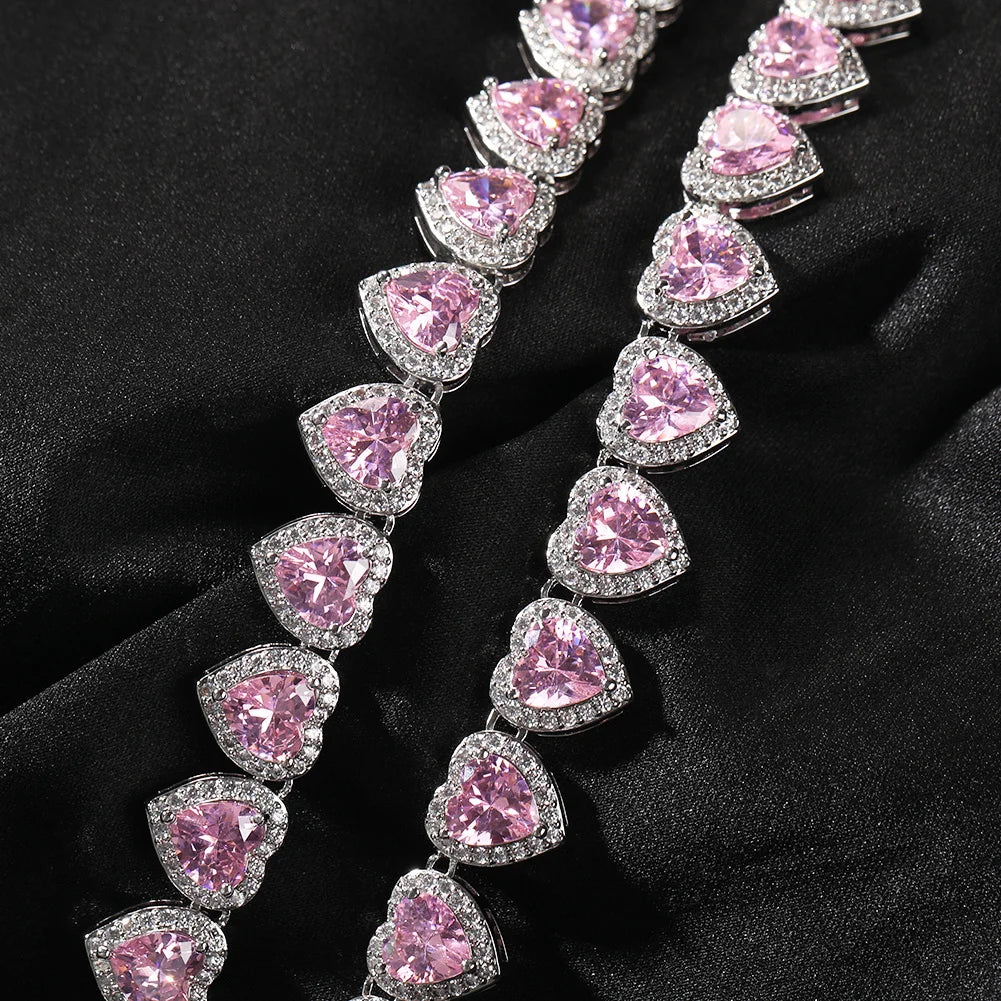Heart Cubic Zircon Necklaces For Woman