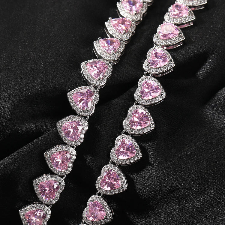 Heart Cubic Zircon Necklaces For Woman
