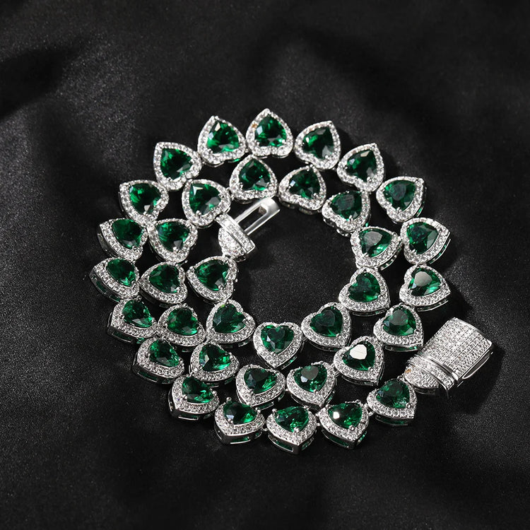 Heart Cubic Zircon Necklaces For Woman